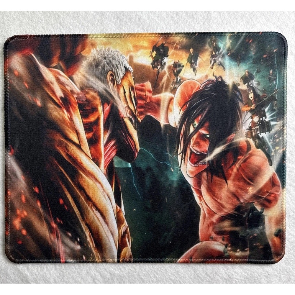 Attack‎ On Titan Mouse Desk Pad Large 9.5 X 12
